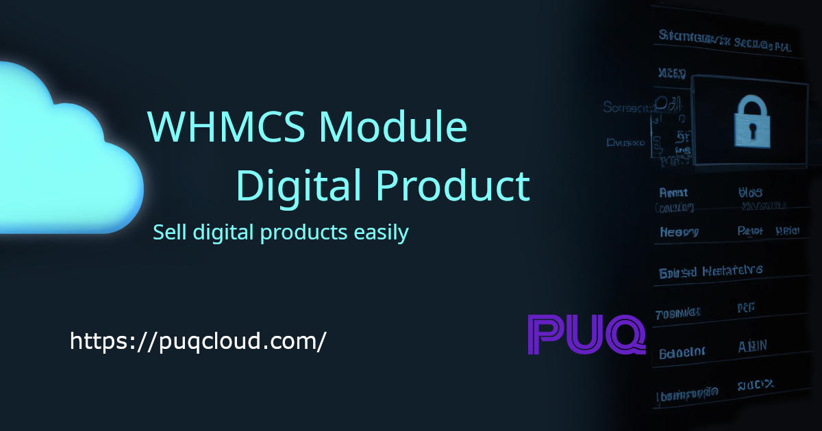 WHMCS Module Digital Product - Secure Nextcloud Integration